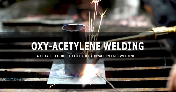 Welding flame oxy fuel gas oxyacetylene twi guide global