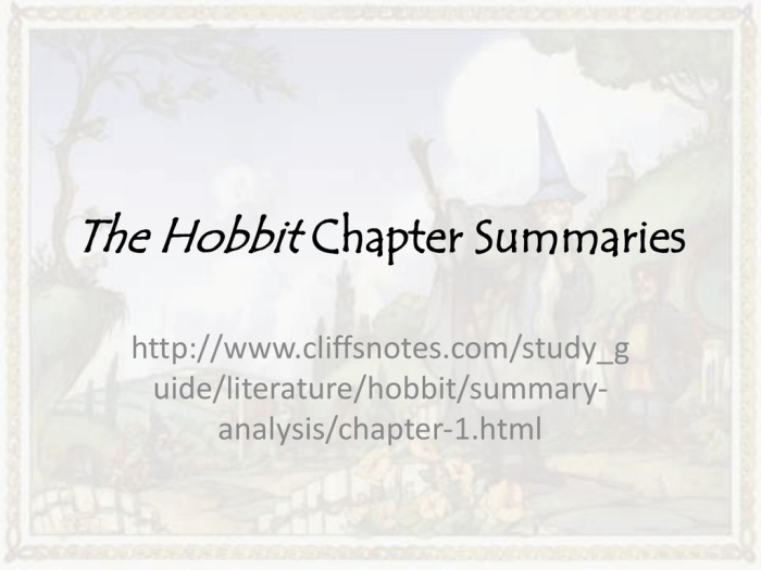 Chapter 7 the hobbit summary