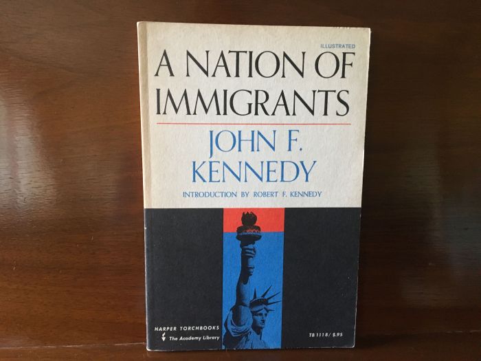 The immigrant contribution john f kennedy