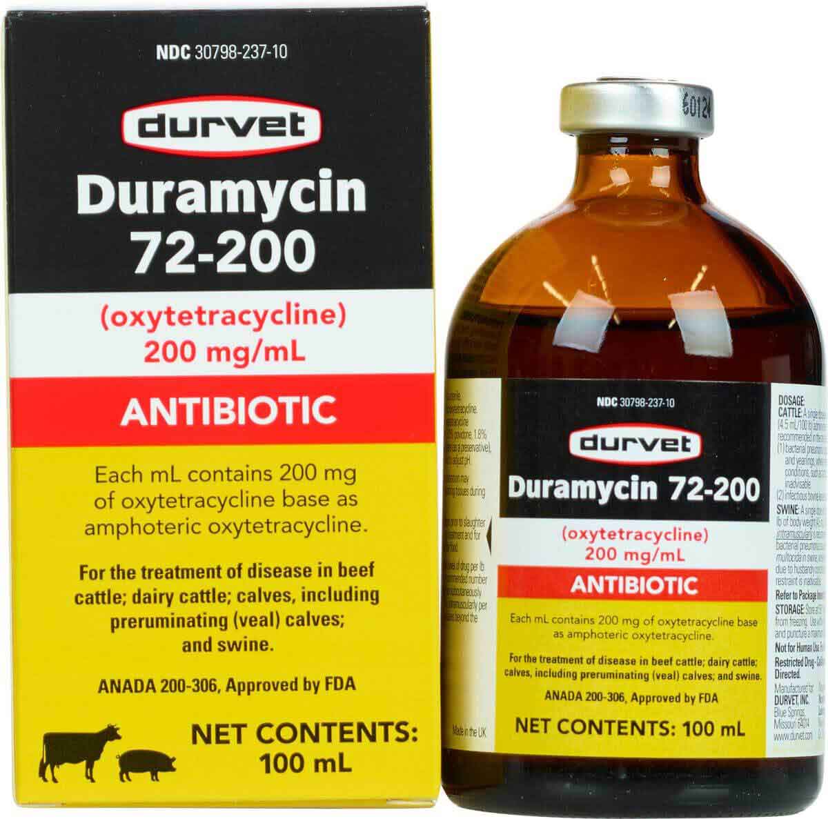 Duramycin 72-200 dosage for goats