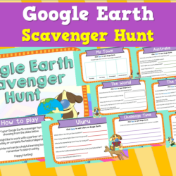 Google earth scavenger hunt answers