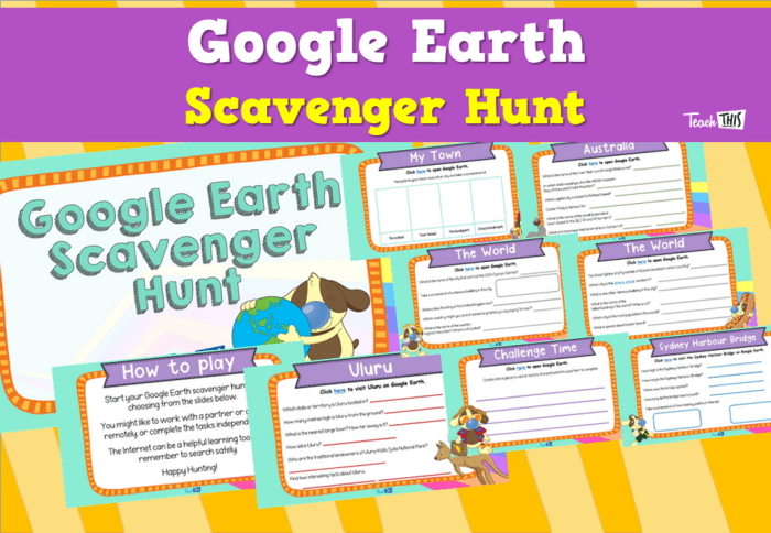 Google earth scavenger hunt answers