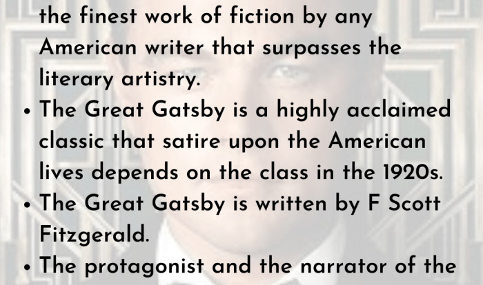 Essay gatsby great cohesive