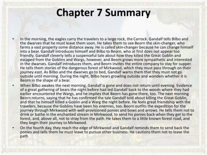 Hobbit chapter